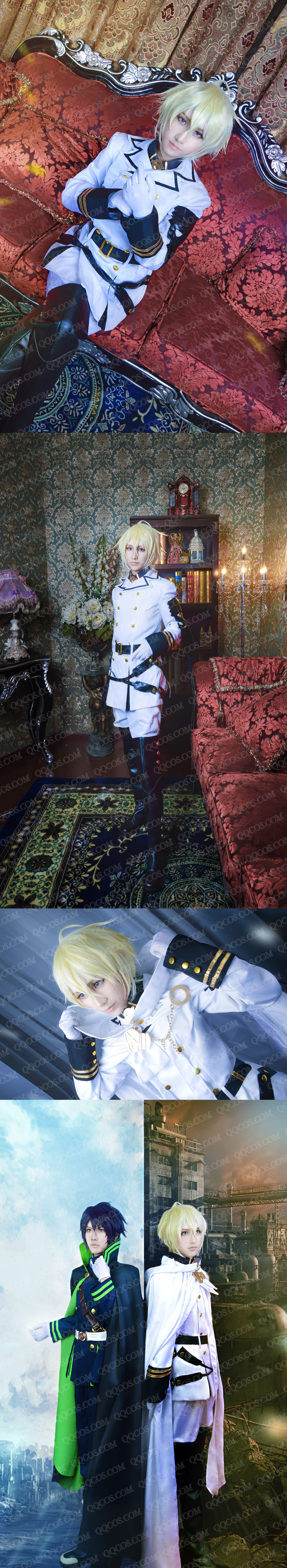 ★コスプレ衣装★終わりのセラフ風百夜ミカエラ★フルセット即納